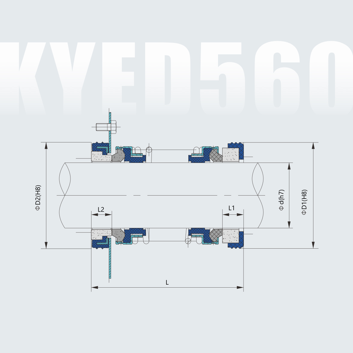 KY ED560 Tekening